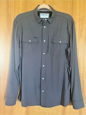 Poncho Outdoors - Smoke Grey (Western Style Performance Nylon)